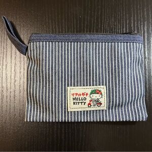 Hello Kitty Denim Coin Purse